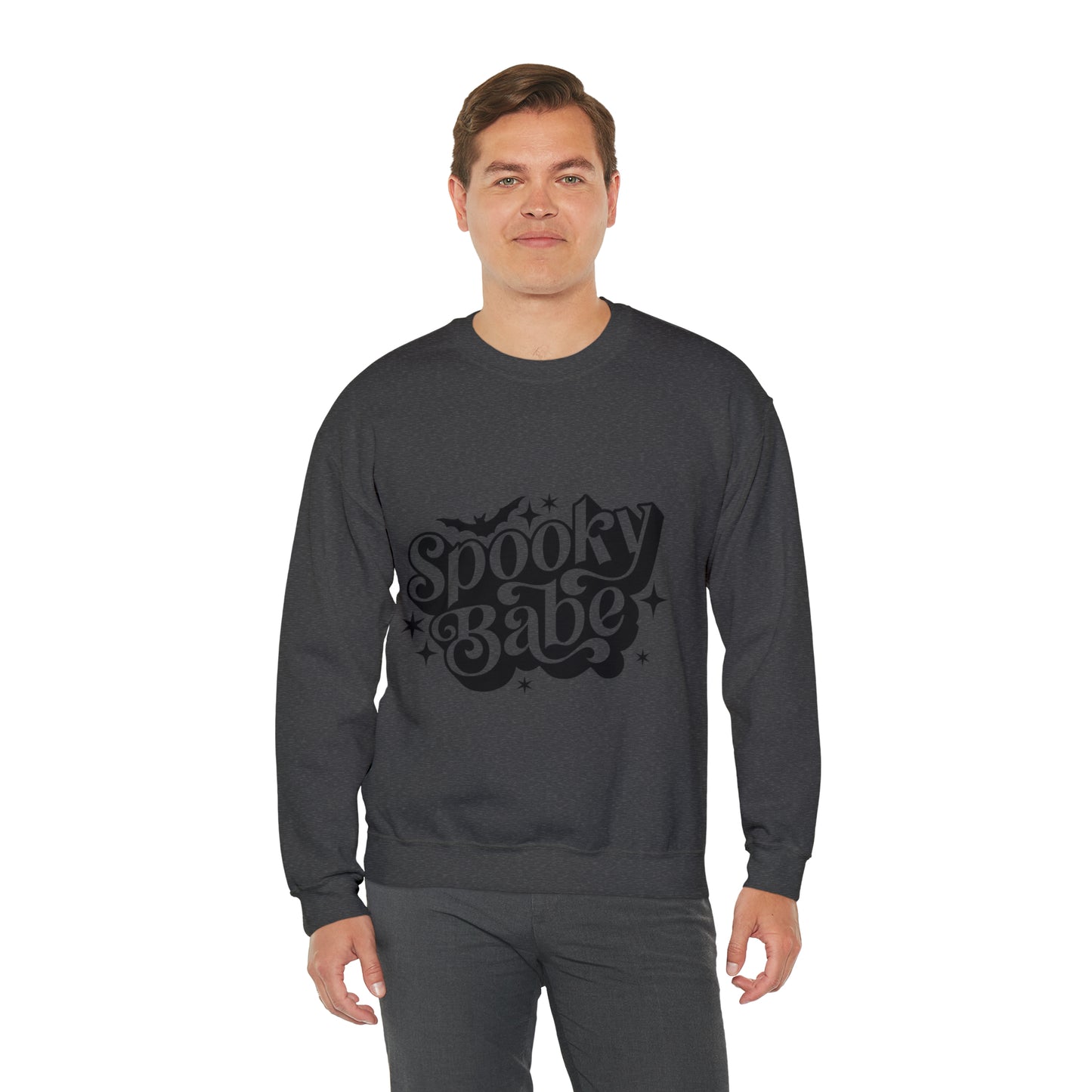 Spooky Babe Sweatshirt - Halloween Sweatshirt - Fall Sweatshirt - Retro Halloween Shirt
