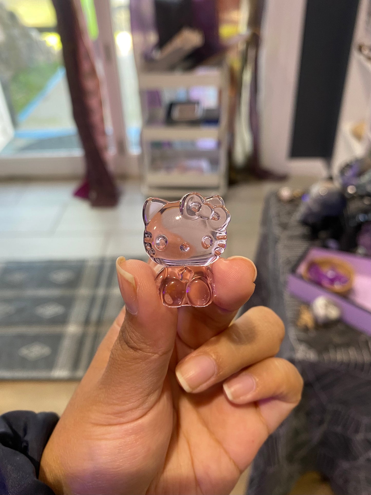 Mini Hello Kitty carvings