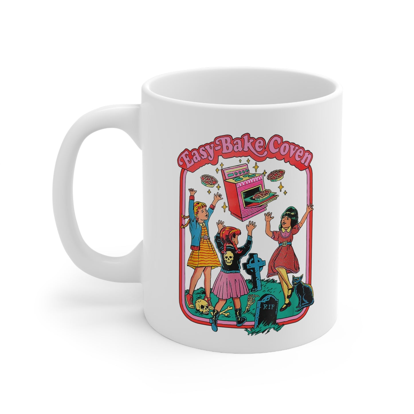 Easy Bake Coven Vintage Style Witchy Ceramic Mug