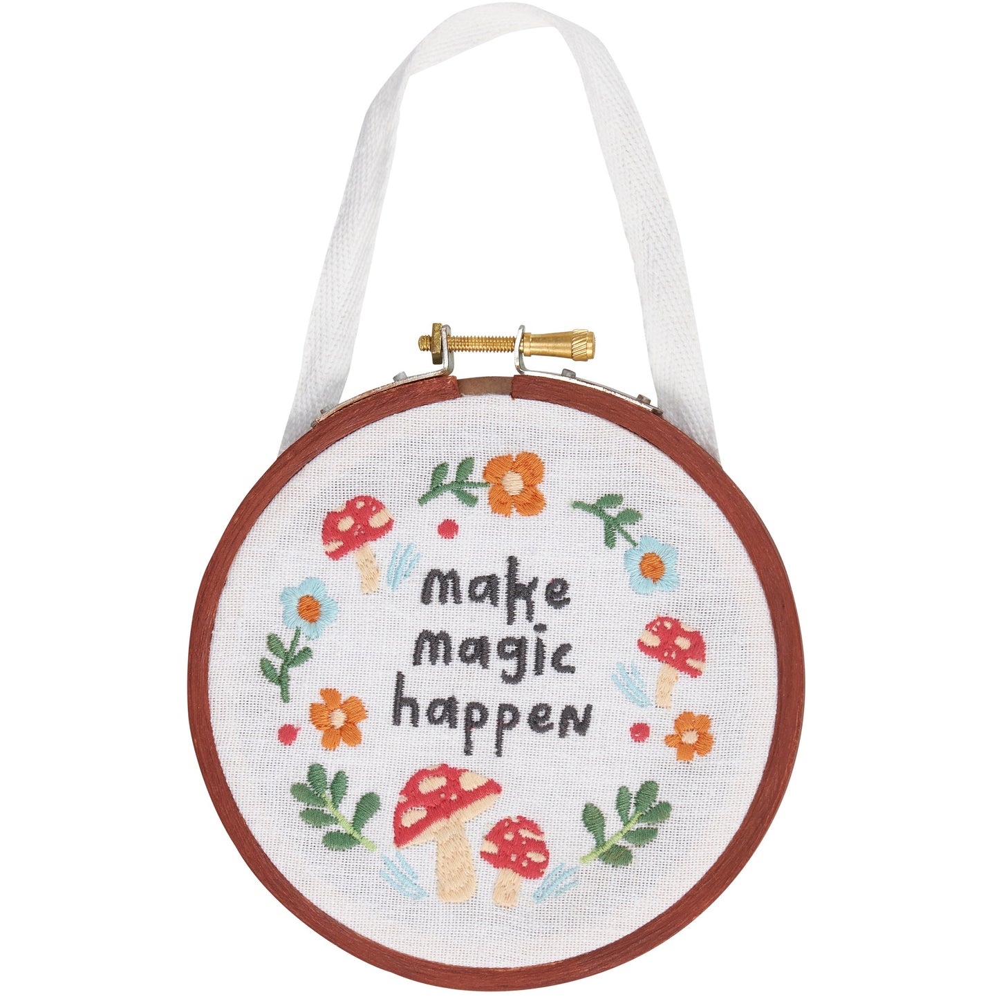 Make Magic Happen Embroidery Hoop