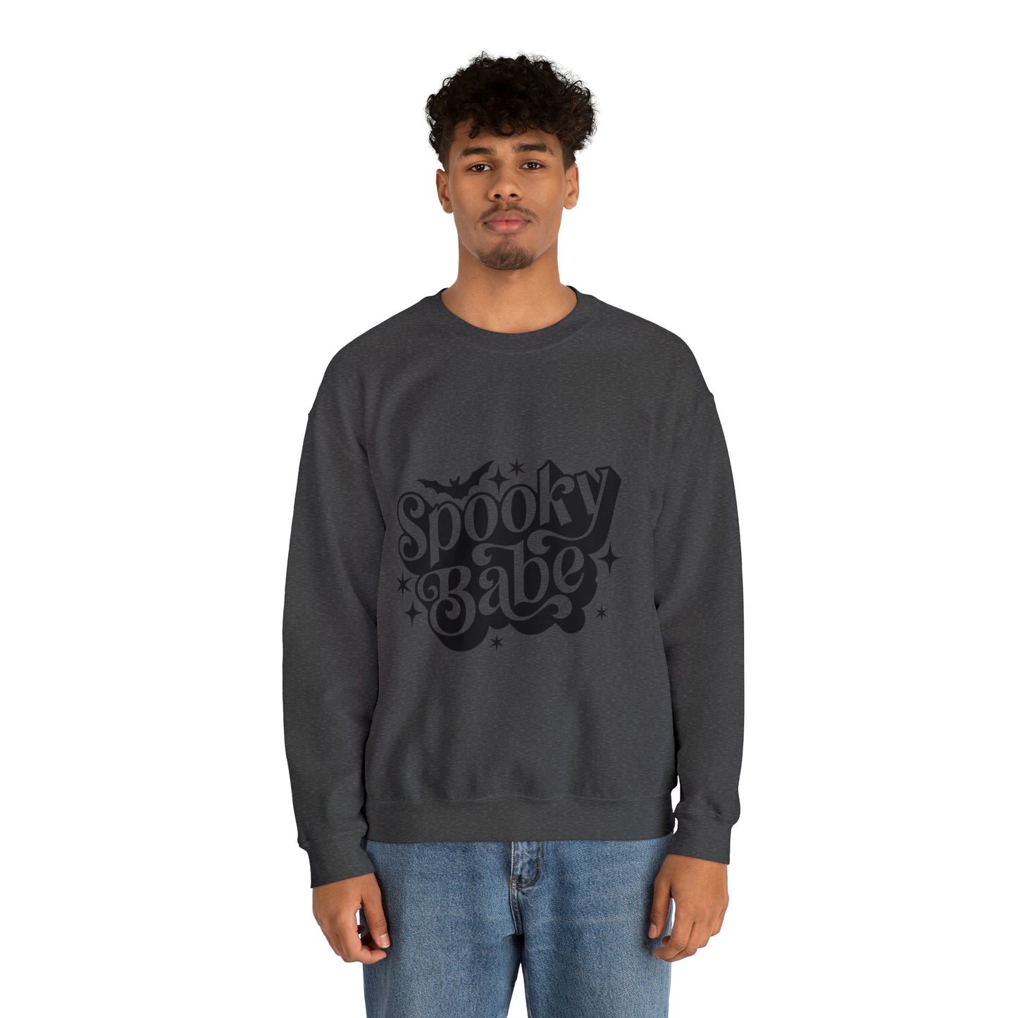 Spooky Babe Sweatshirt - Halloween Sweatshirt - Fall Sweatshirt - Retro Halloween Shirt