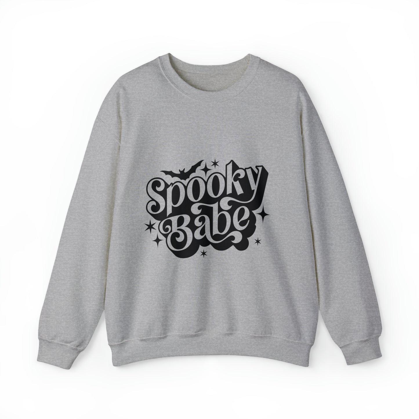 Spooky Babe Sweatshirt - Halloween Sweatshirt - Fall Sweatshirt - Retro Halloween Shirt