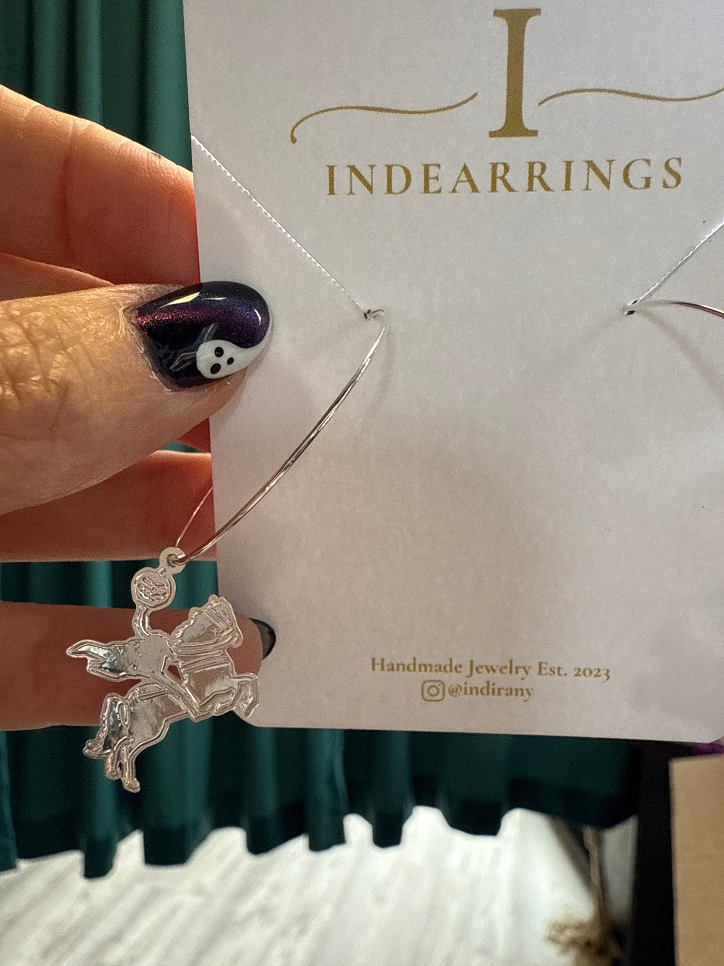 Headless Horseman Earrings By Indearrings