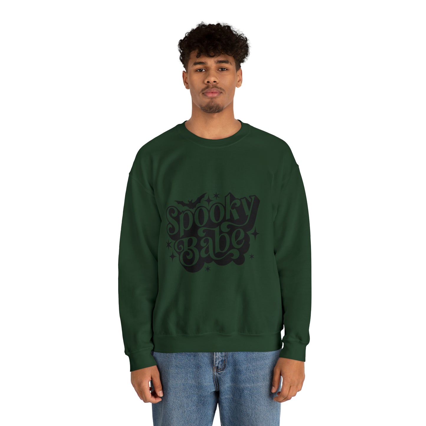 Spooky Babe Sweatshirt - Halloween Sweatshirt - Fall Sweatshirt - Retro Halloween Shirt