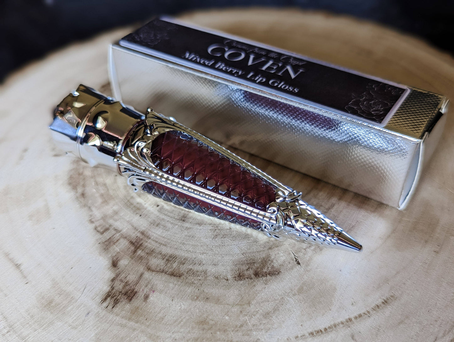 COVEN (Silver Edition) - Dark Mauve Mixed Berry Lip Gloss