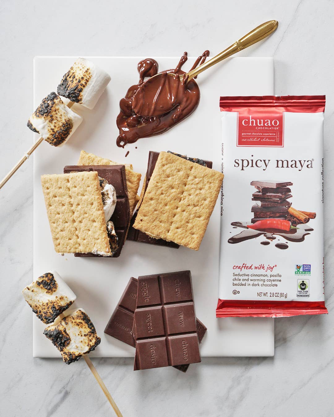 Spicy Maya Dark Chocolate - Signature Bar