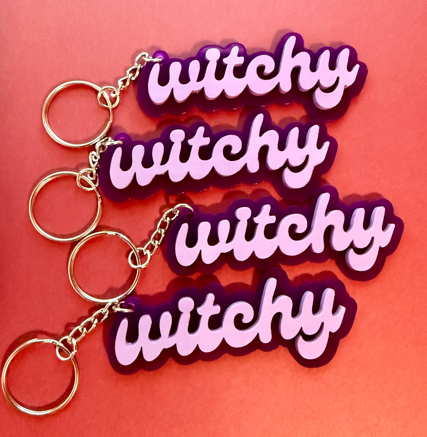 Witchy Keychain - Cozy Coven