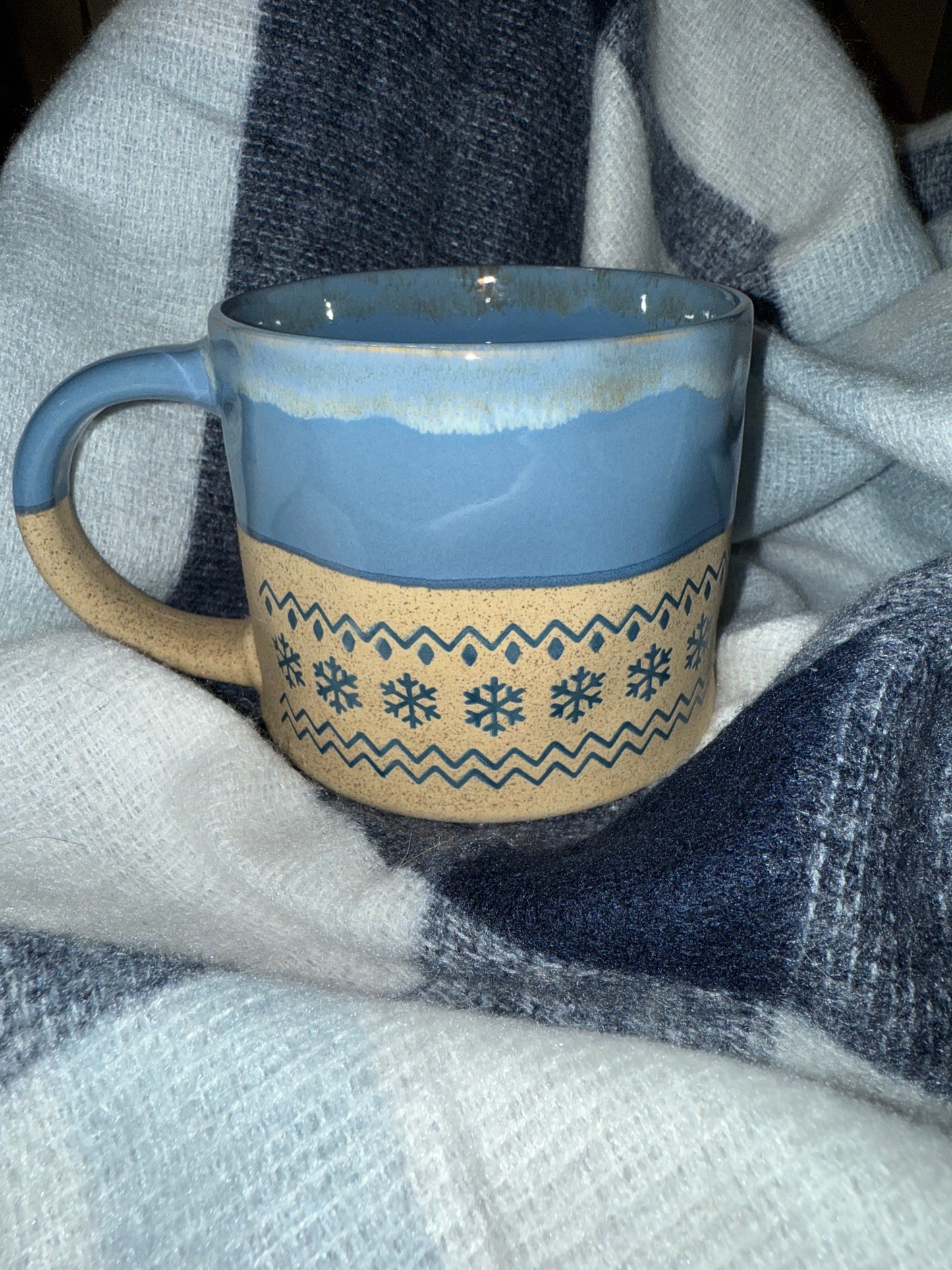 Stonewear Snowflake Mug 18oz