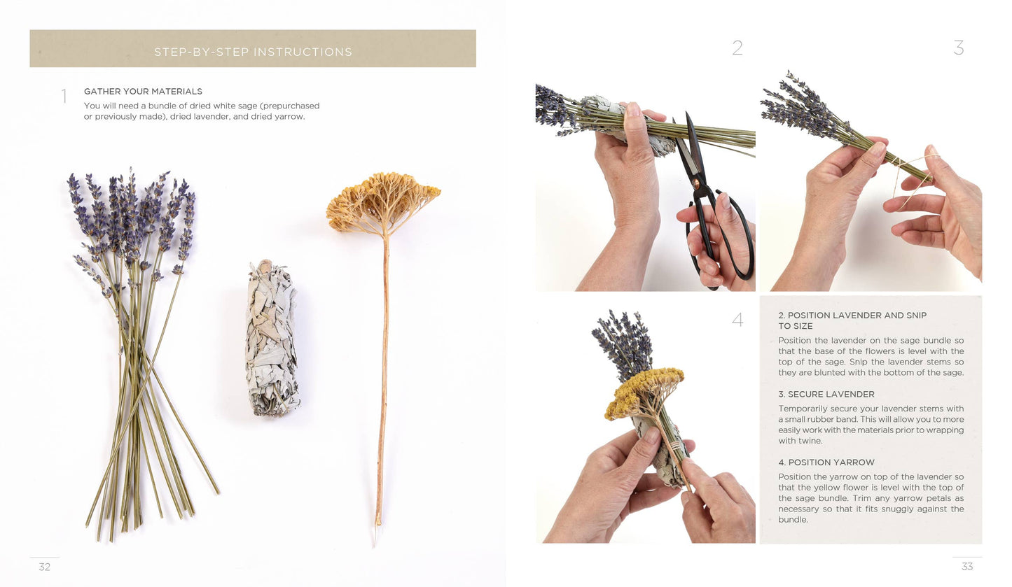 Creating Smudge Sticks