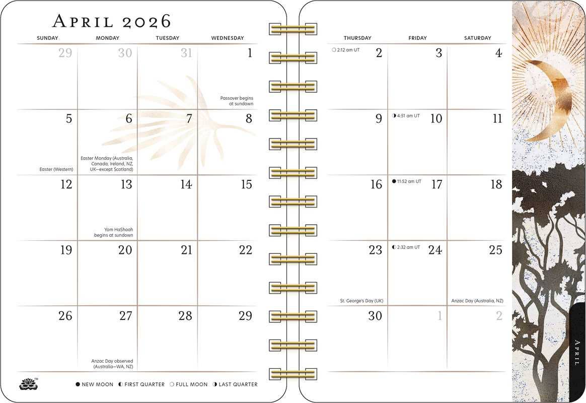 Year of the Witch 2026 Weekly Planner Calendar by Temperance Alden