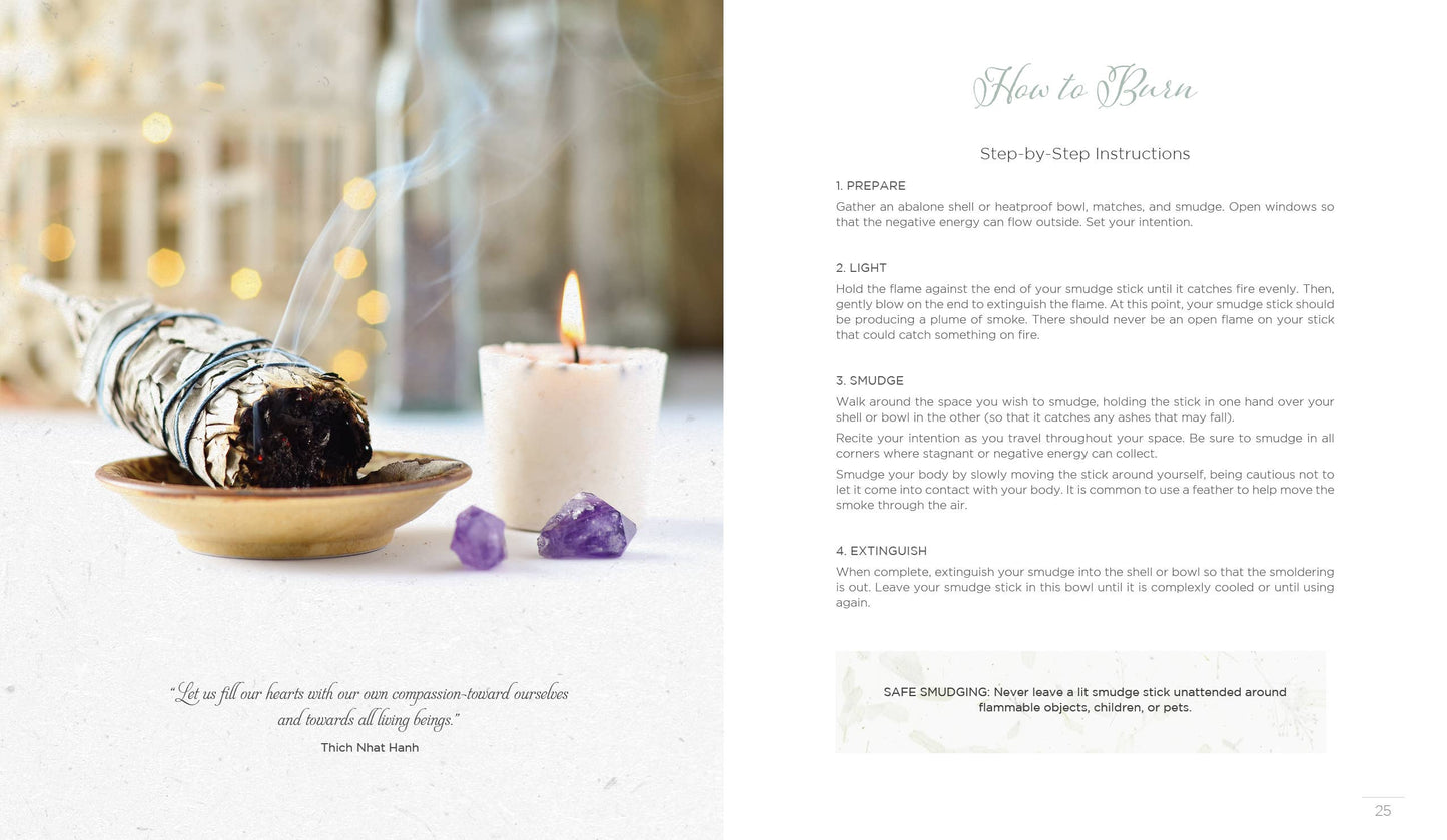 Creating Smudge Sticks