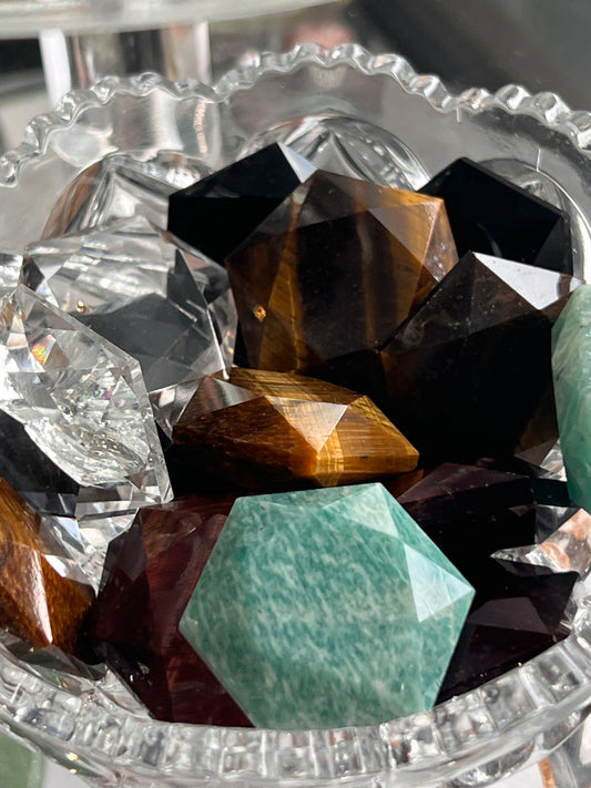 Hexagon Shaped Crystals