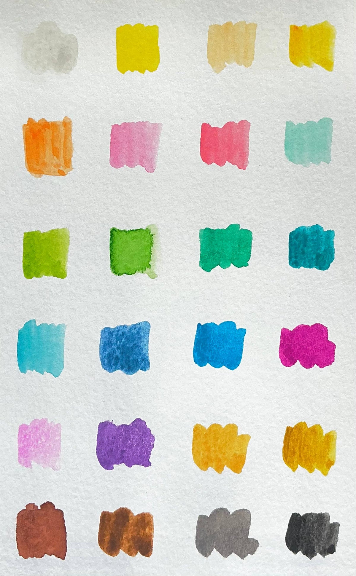 Watercolor Paint Set - 24 Colors