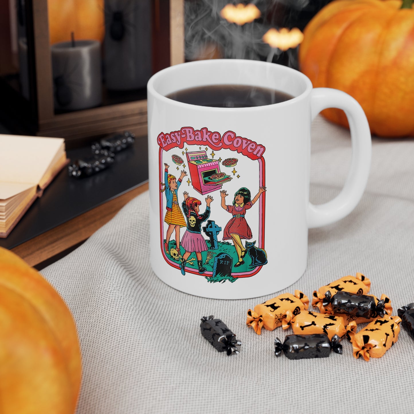 Easy Bake Coven Vintage Style Witchy Ceramic Mug