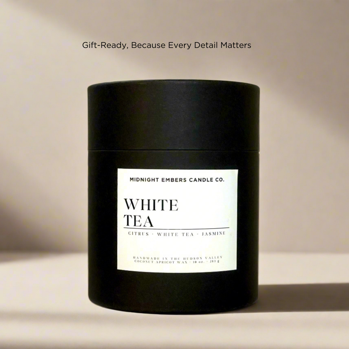 Spiced Apple Cider 8 oz. Candle | Hand Poured Bamboo Lid