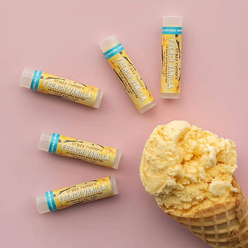 All Natural, Vegan French Vanilla Lip Balm
