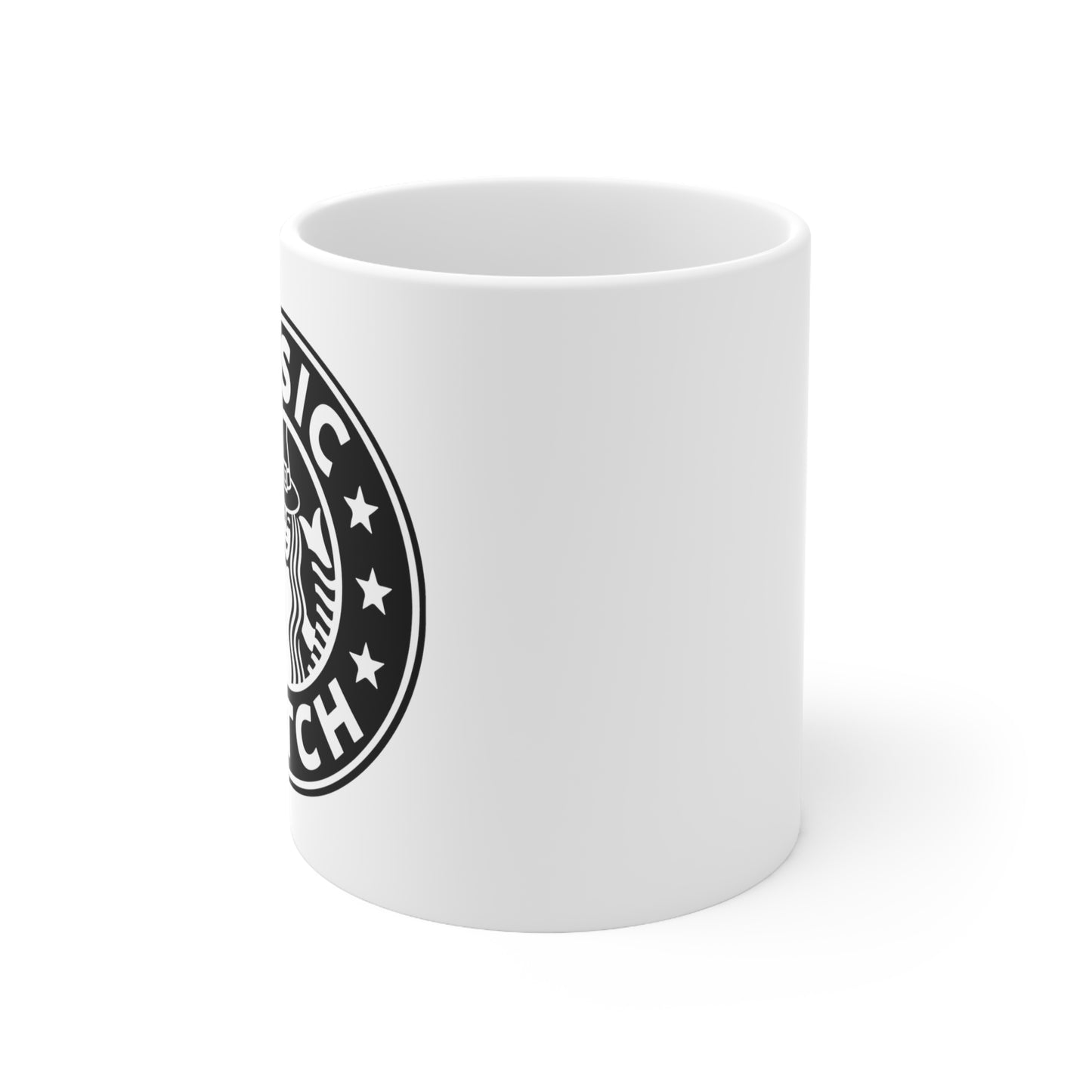โ "Basic Witch" Starbucks-Style Ceramic Coffee Mug โ
