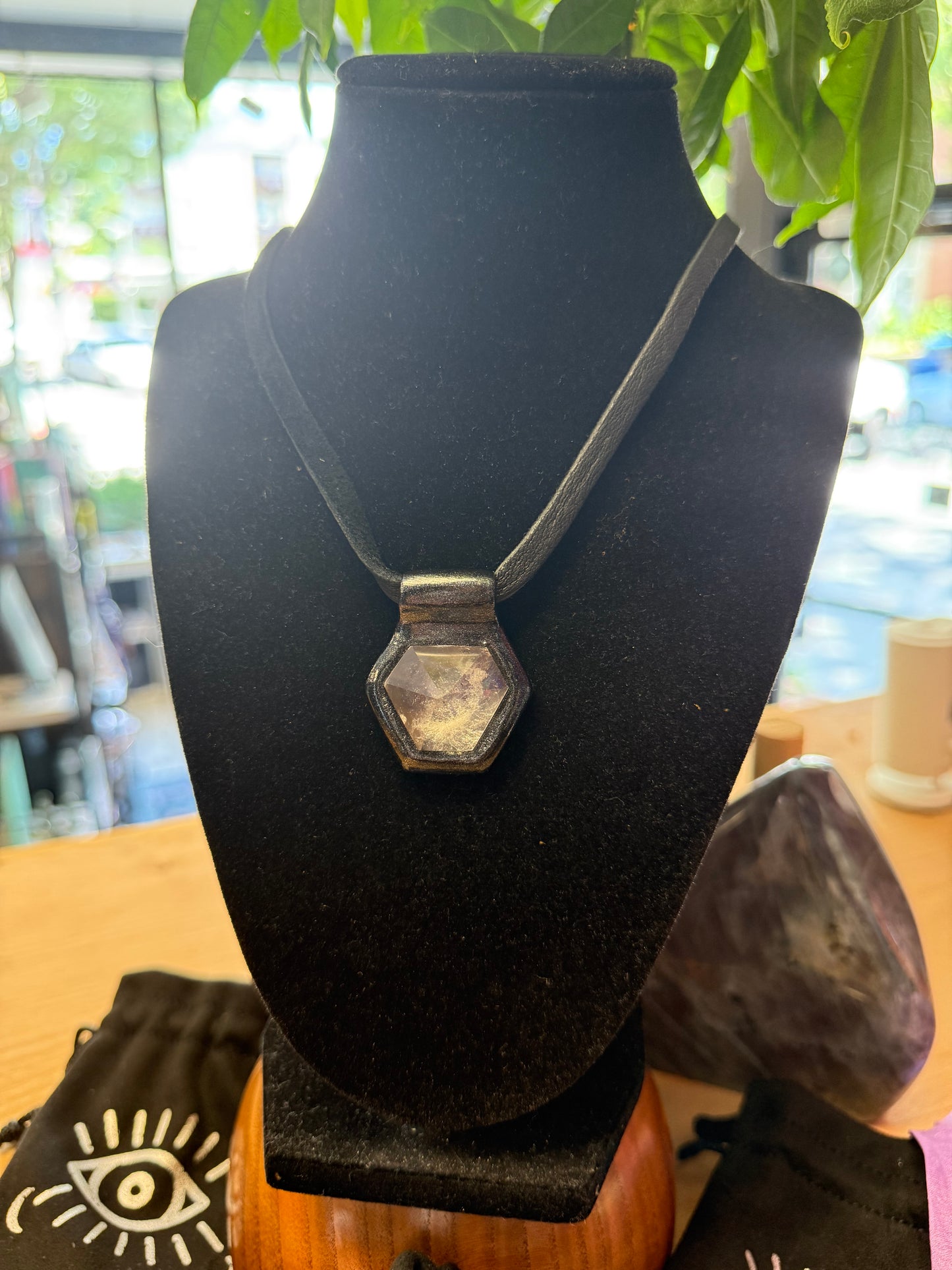 Bowie Quartz Handcrafted Necklace