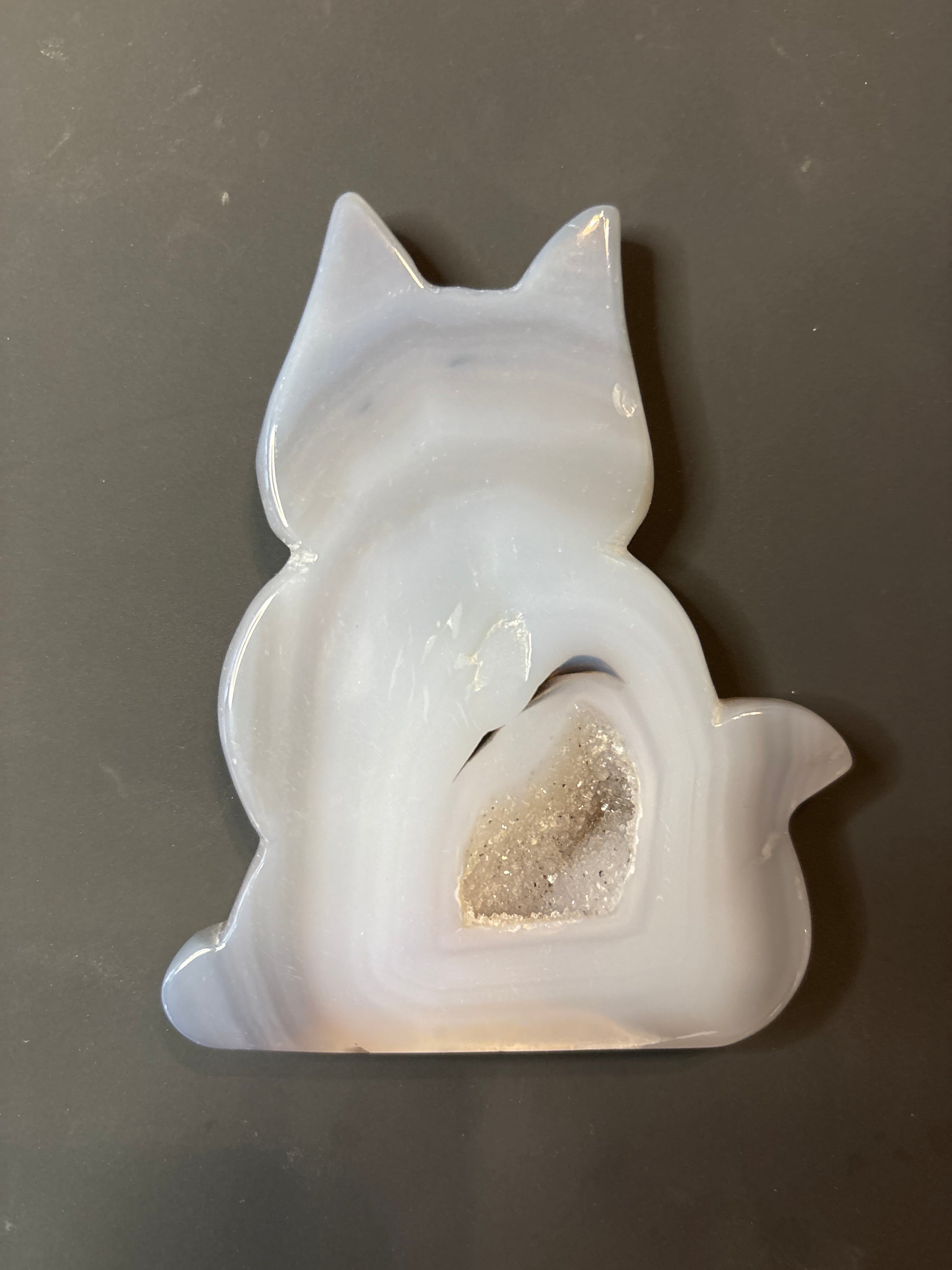Druzy Agate Cats - Cozy Coven