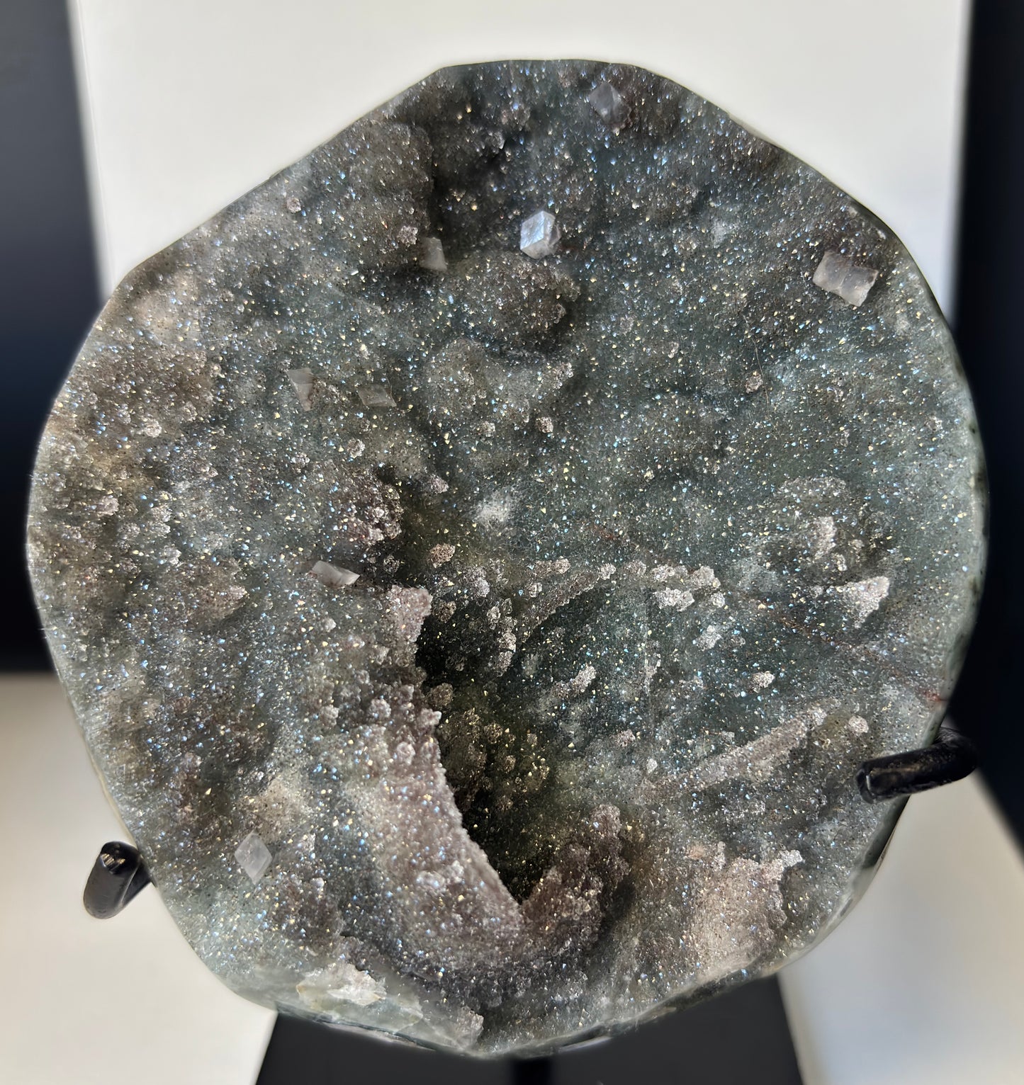 Mixed Minerals on Stand