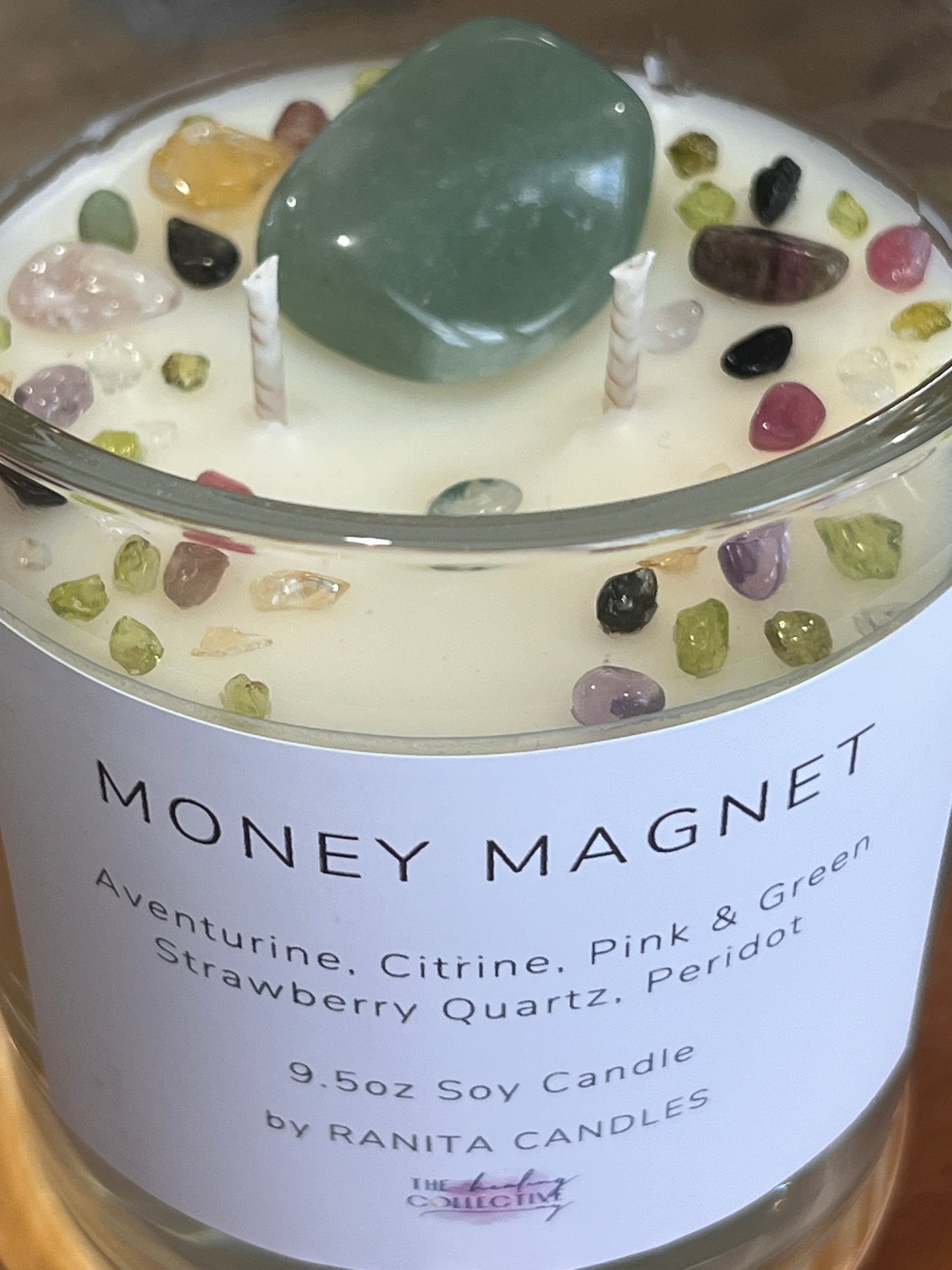 Crystal Intentions Soy Wax Candle