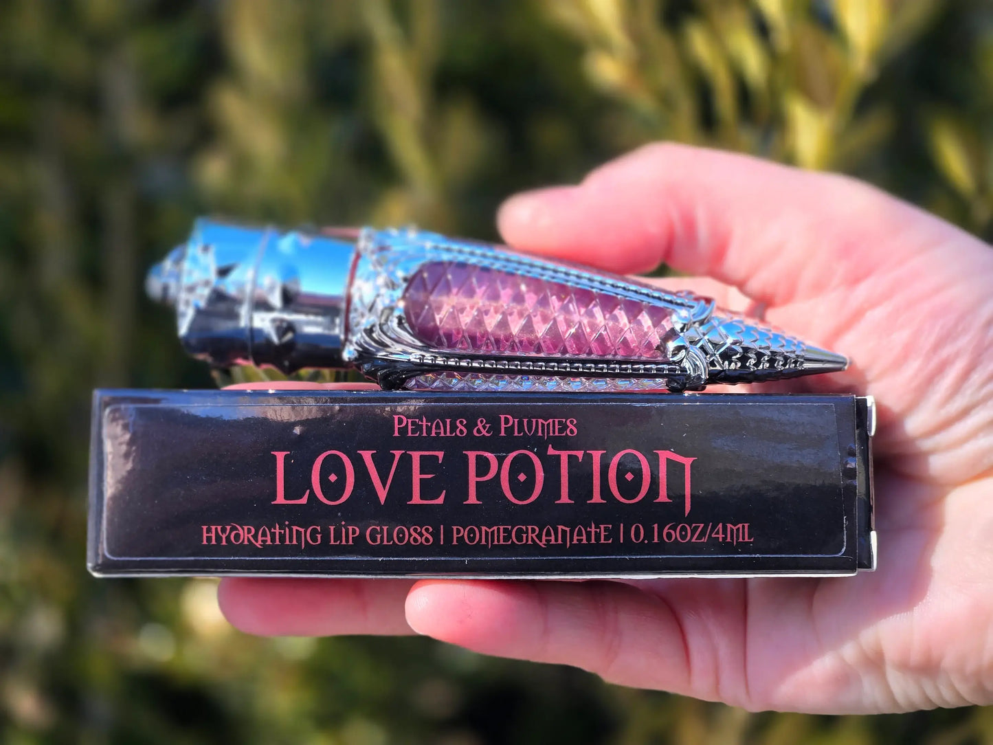 Love Potion Lip Gloss | pomegranate | rose gold |