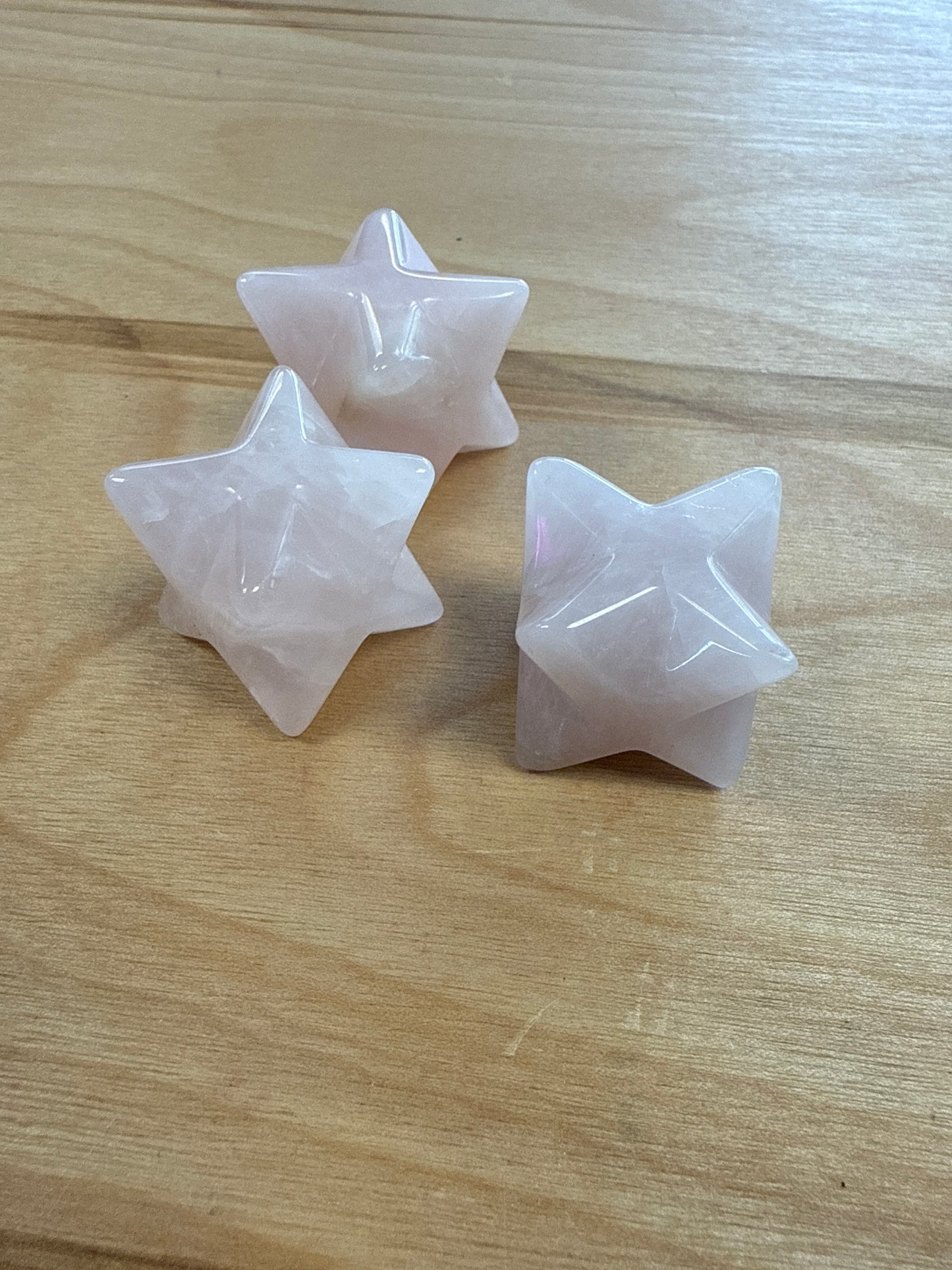 Rose Quartz Merkaba Protection Sacred Geometry