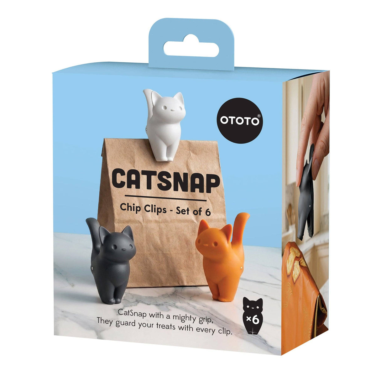 NEW CatSnap - Bag Chip Clips - 6 pcs