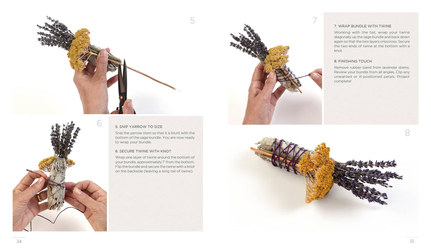 Creating Smudge Sticks