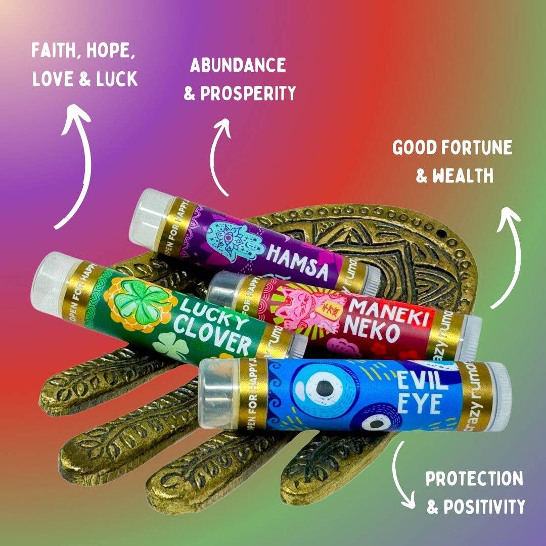 All Natural, Vegan Happy Juju - Evil Eye Lip Balm Gift Box