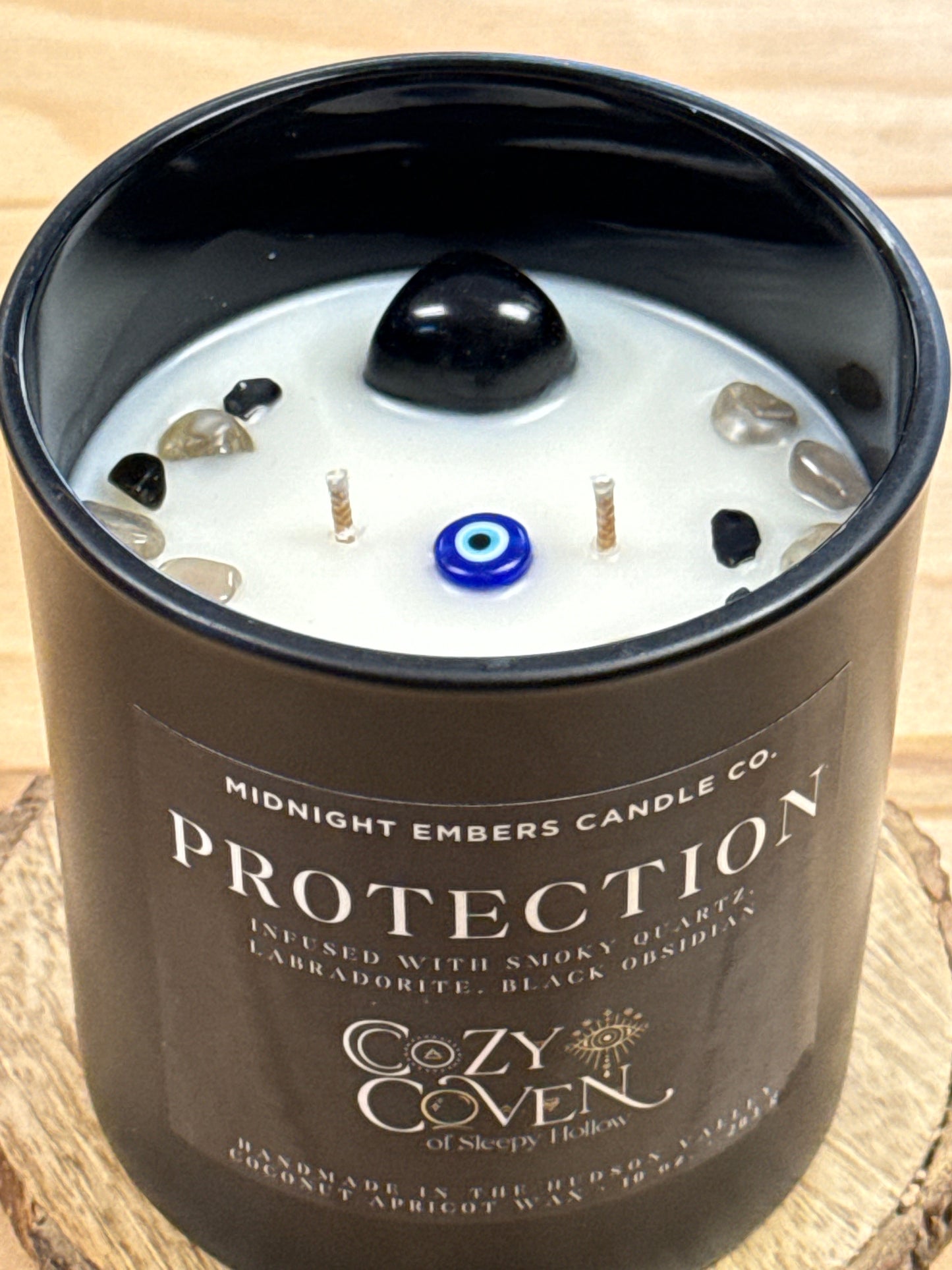 Midnight Embers Protection Candle