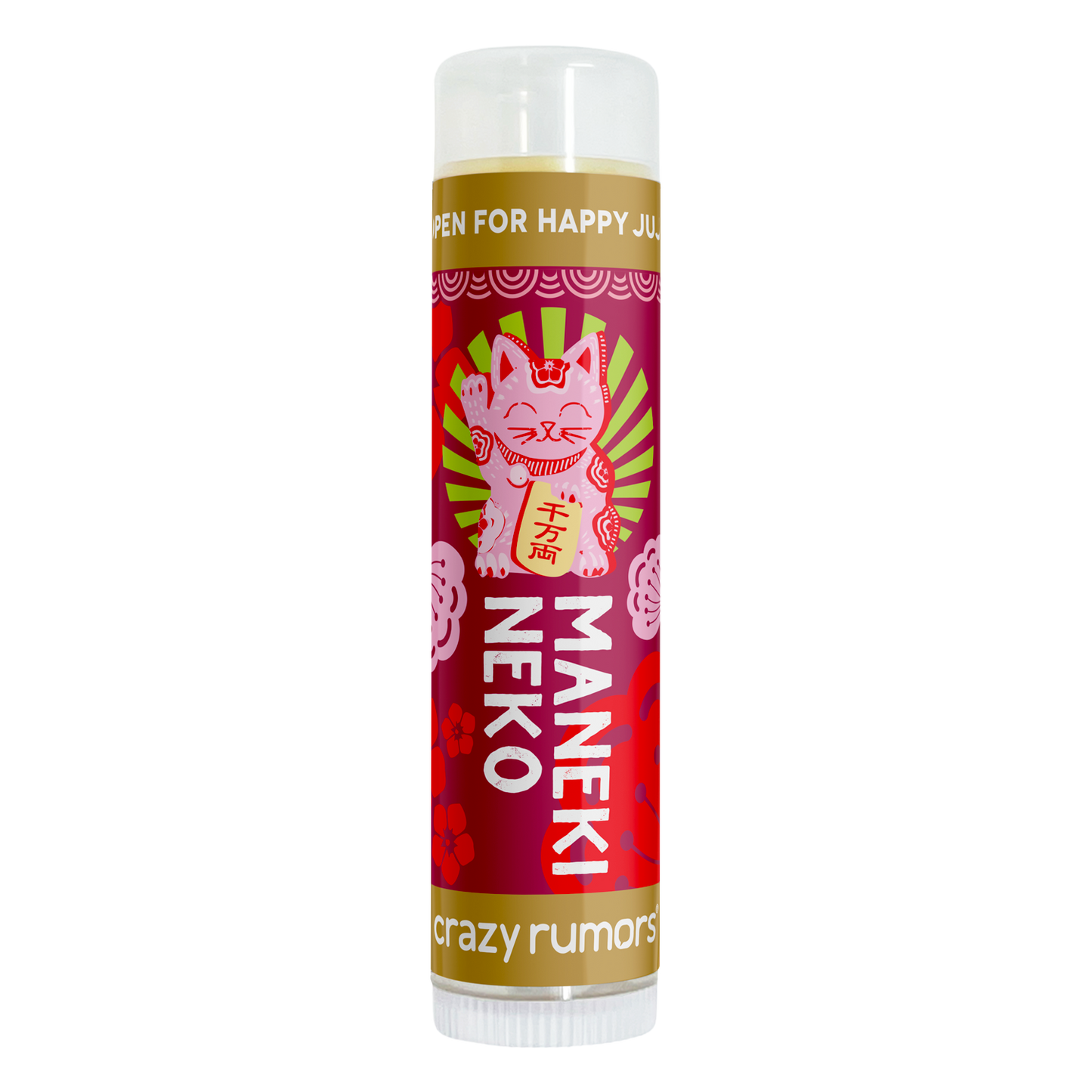 All Natural, Vegan Happy Juju- Maneki Neko Lip Balm Gift Box