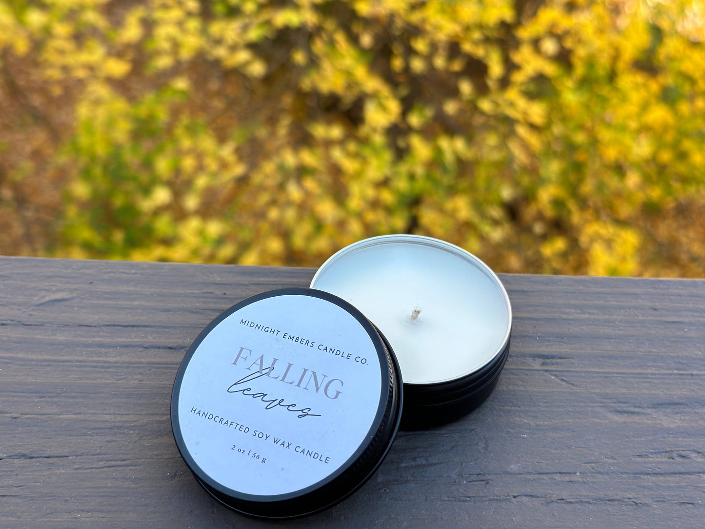 2 oz. | Travel Tin Soy Candles | Hand poured | Event Favors