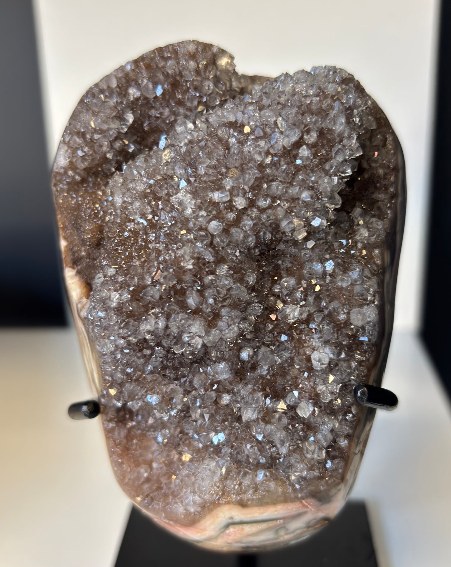 Mixed Minerals on Stand