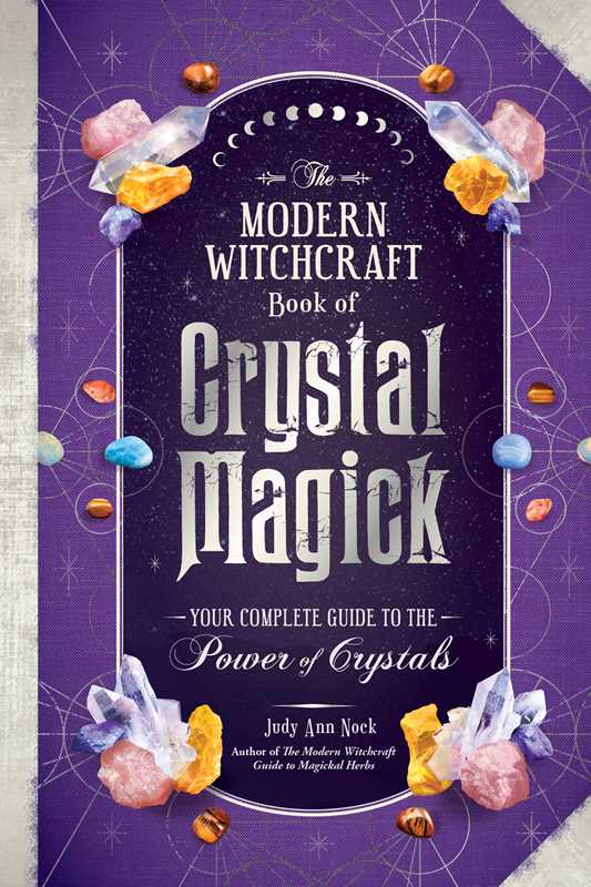 Modern Witchcraft Book of Crystal Magick by Judy Ann Nock - Cozy Coven