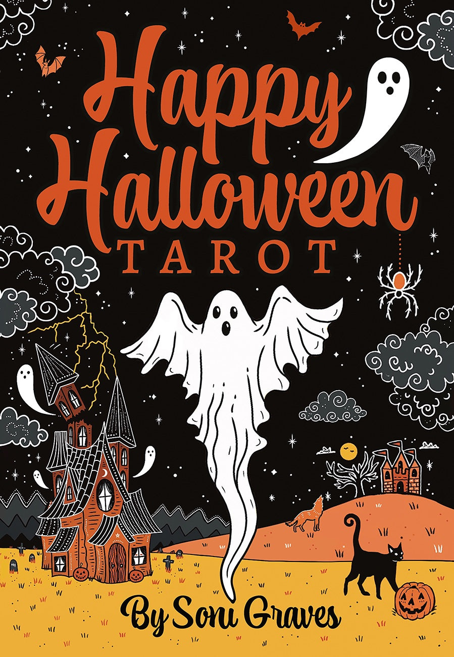 Happy Halloween Tarot Deck and Guidebook by Soni Graves