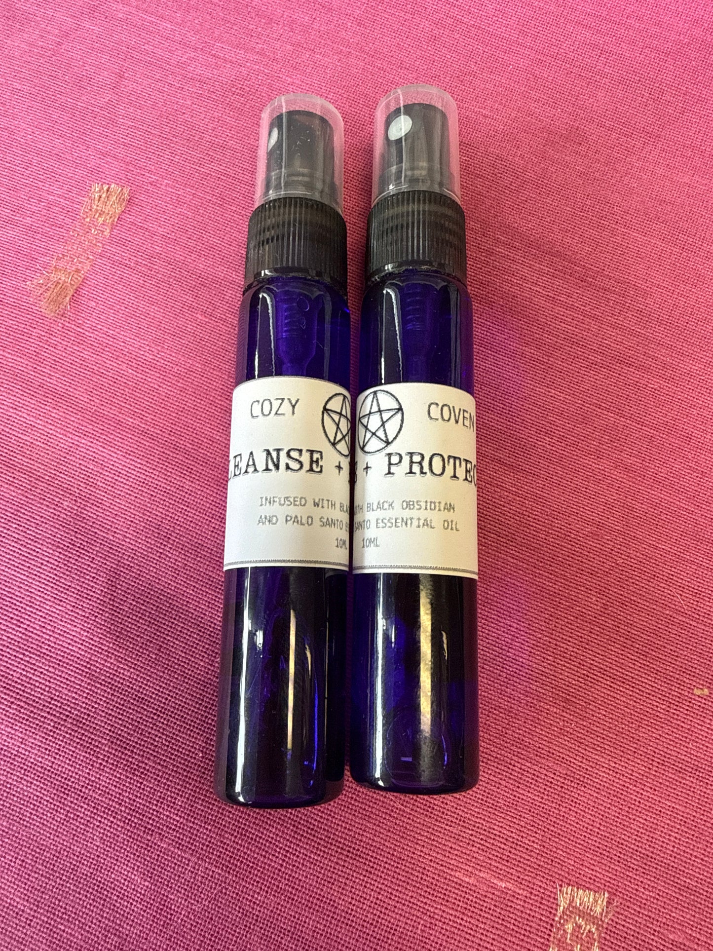 Cleanse + Protect Pocket Spray - Cozy Coven