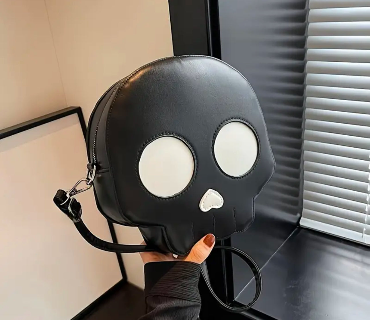 Skull π Crossbody Bag
