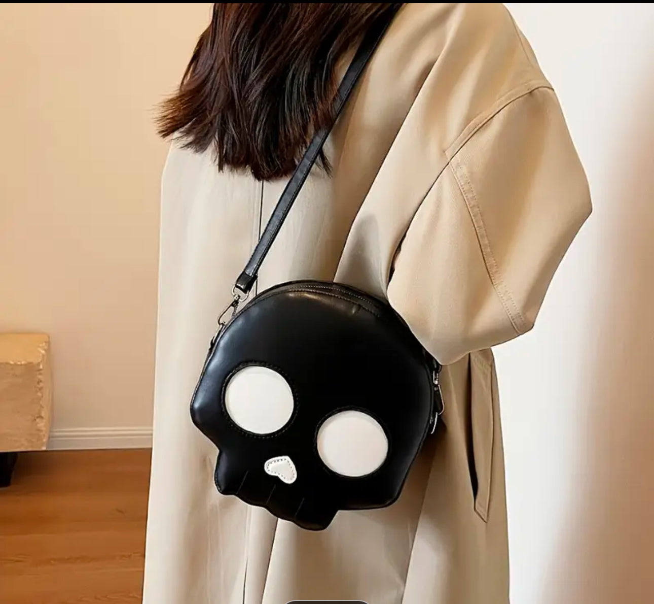 Skull π Crossbody Bag
