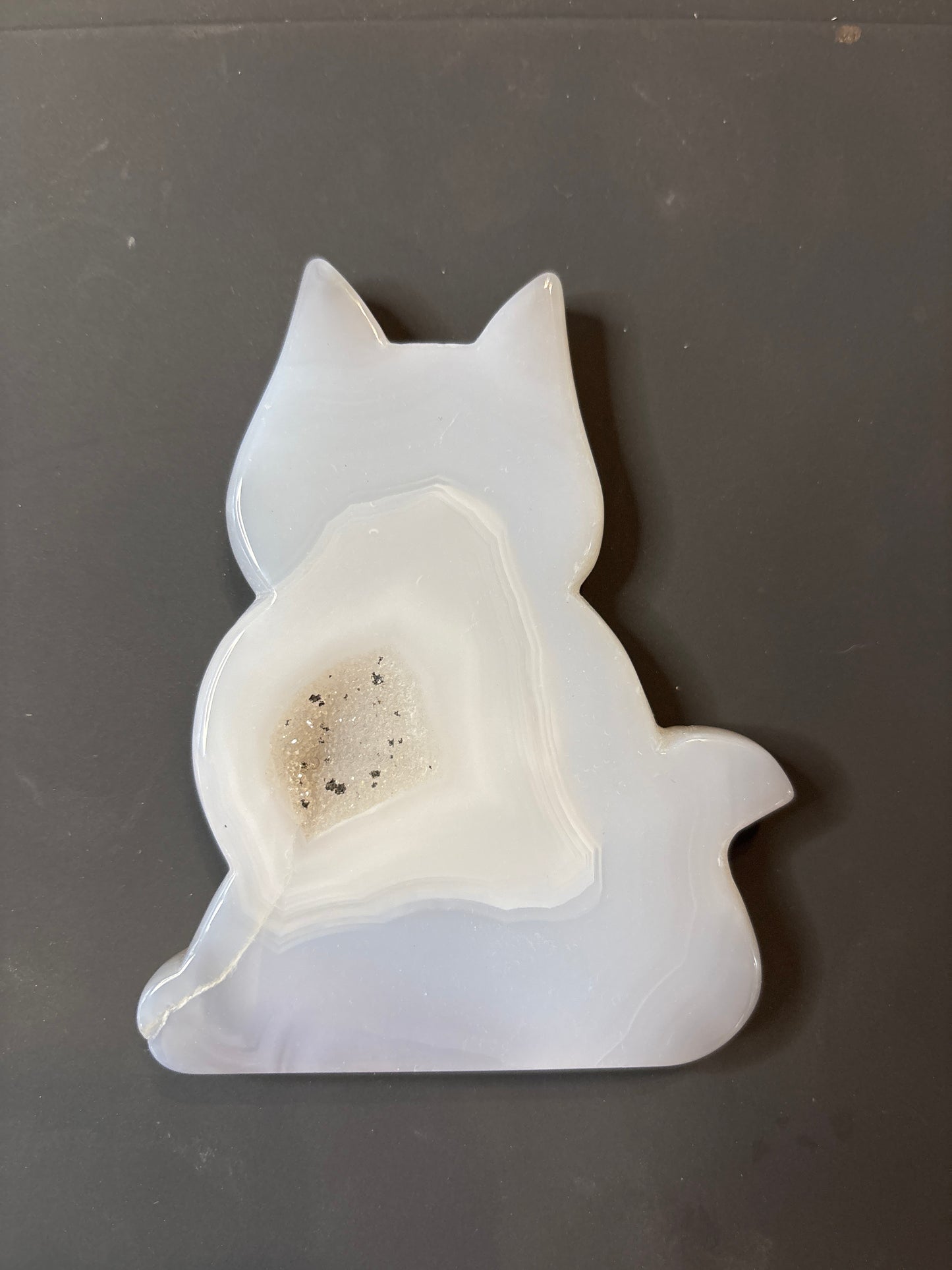 Druzy Agate Cats - Cozy Coven