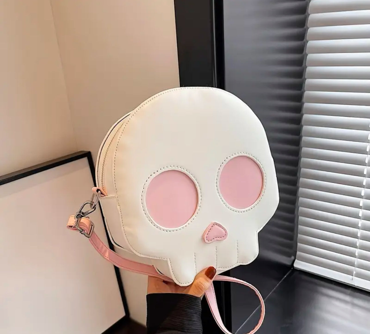 Skull π Crossbody Bag