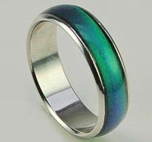 Classic Vintage Style Mood Ring Band