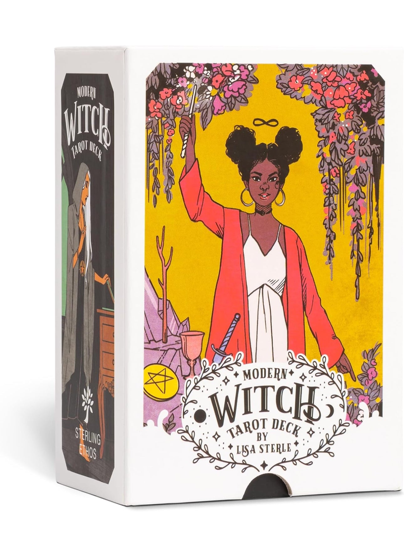 The Modern Witch Tarot Deck : 78 Card Deck + Guidebook by Lisa Sterle