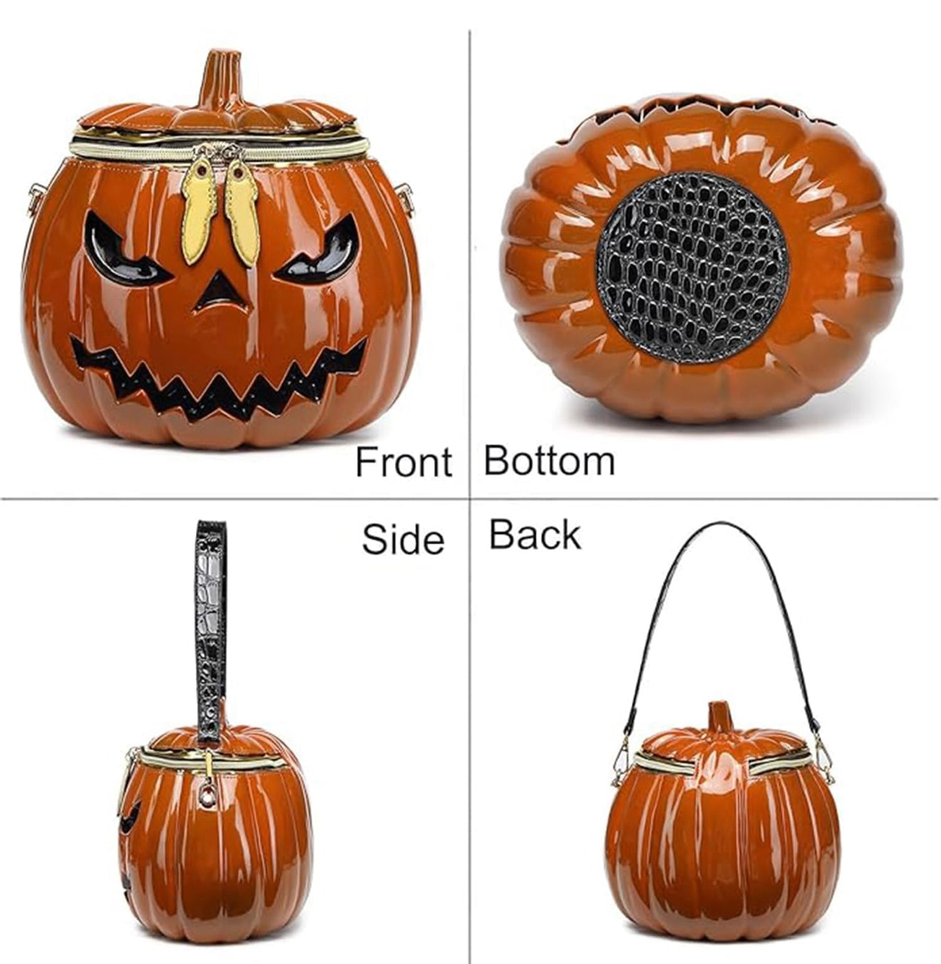Pumpkin Bucket Bag