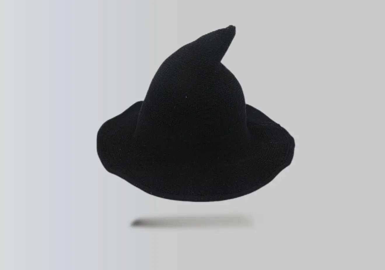 Knitted Witch Hat