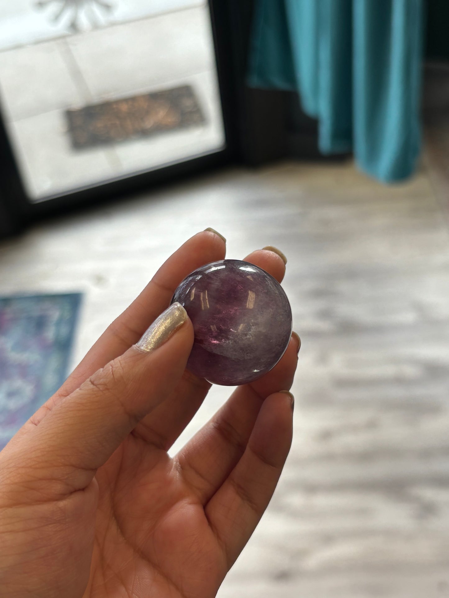 Rainbow Fluorite Small Spheres
