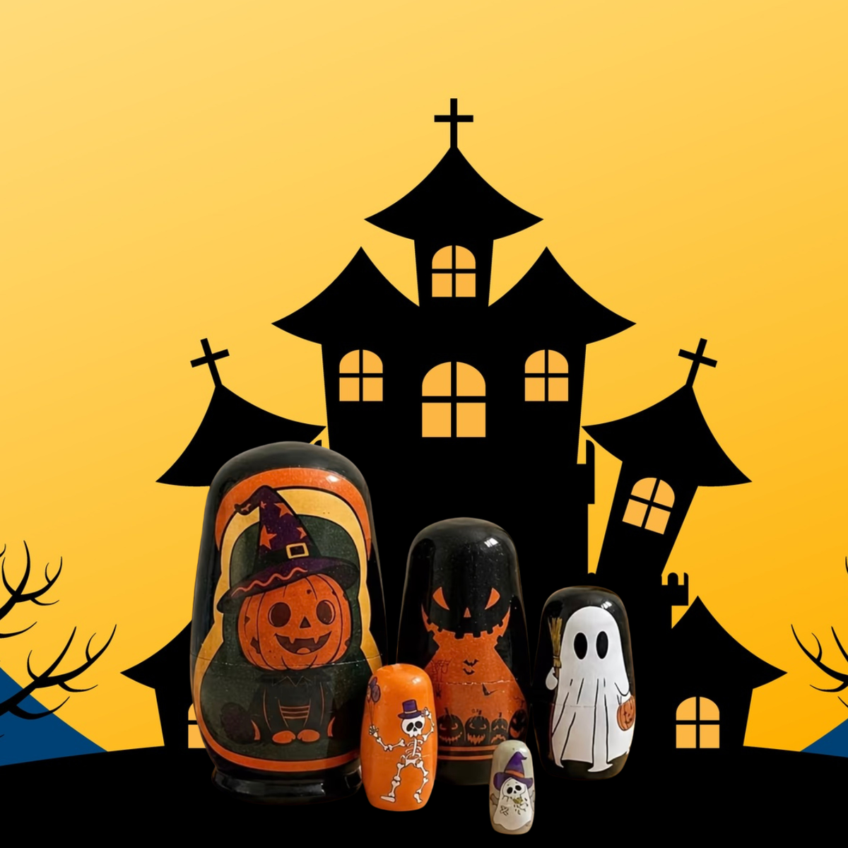 Halloween Nesting Dolls πͺ