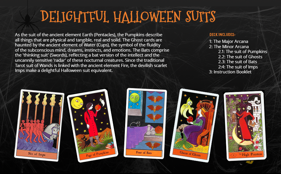 The Halloween Tarot in A Tin : Created by Kipling West