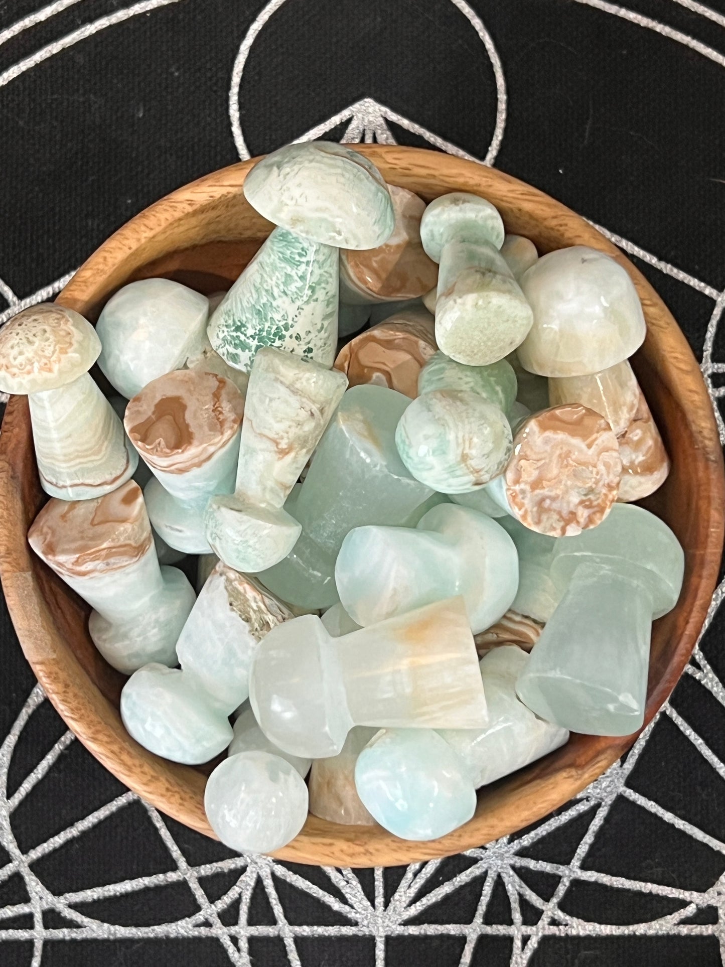 Caribbean Calcite Shapes