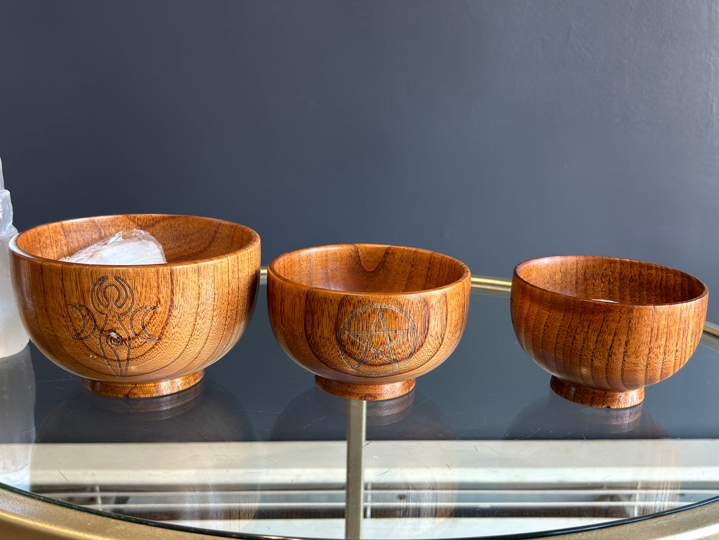 Wooden Offering Bowls
